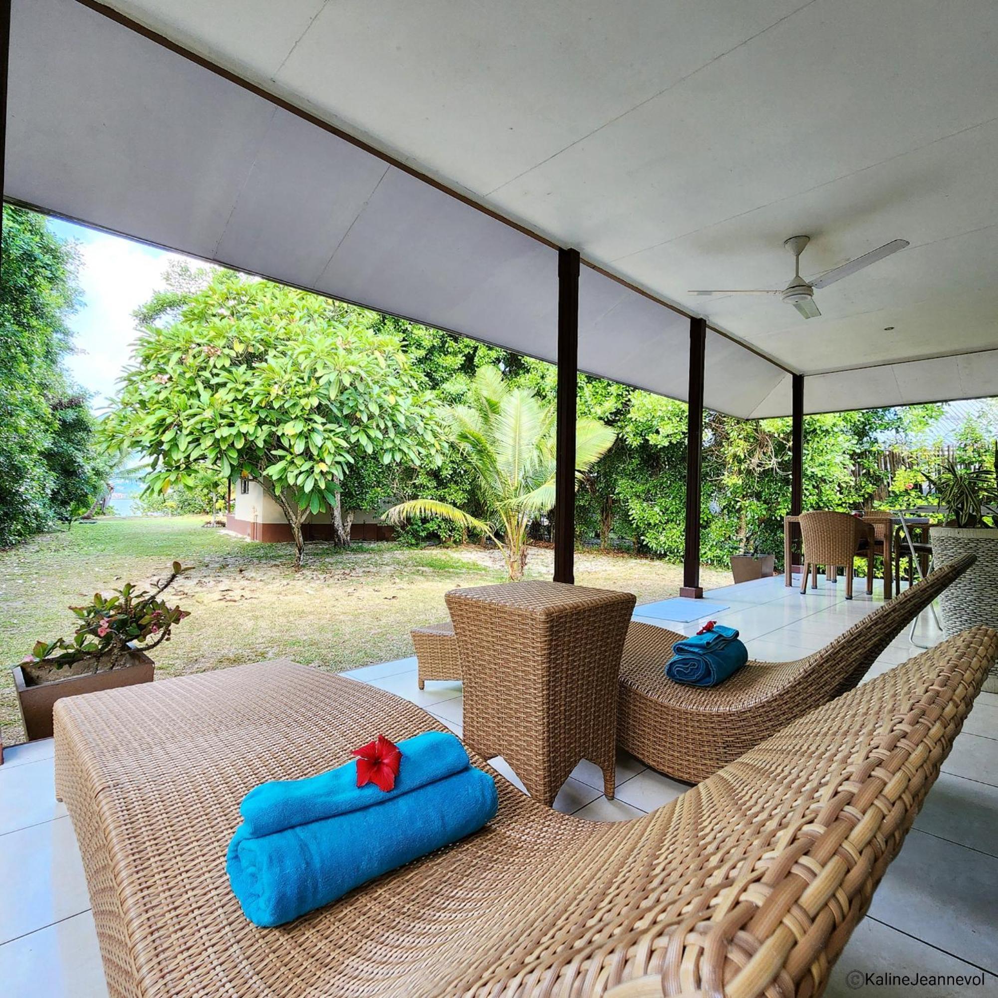 Surf Tropical Villa Takamaka Cerf Island Oda fotoğraf